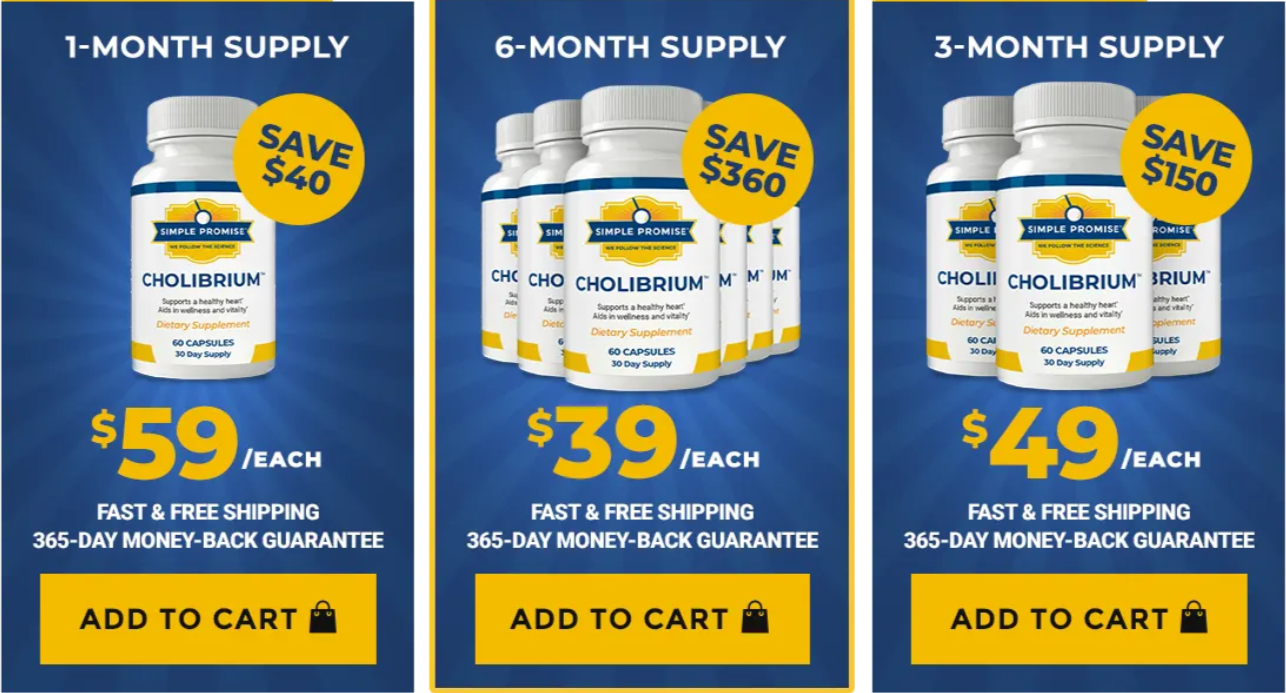 Cholibrium Prices