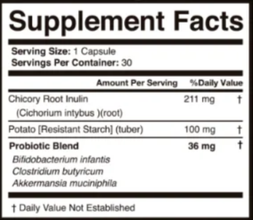 SlimTide supplement fact